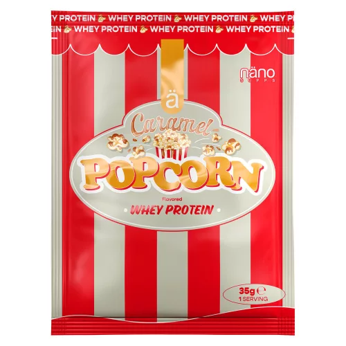 Nano Supps Whey Protein 35g Caramel Popcorn (Karamell Popcorn)