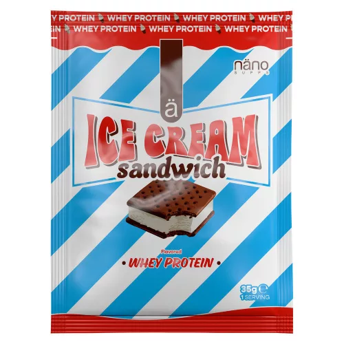 Nano Supps Whey Protein 35g Ice Cream Sandwich (Jégkrém)