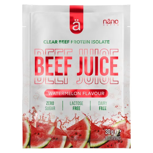 Nano Supps Beef Juice Clear Beef Protein Isolate 30g Watermelon (Görögdinnye)