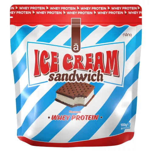 Nano Supps Karton Whey Protein 20x35g Ice Cream Sandwich (Jégkrém)