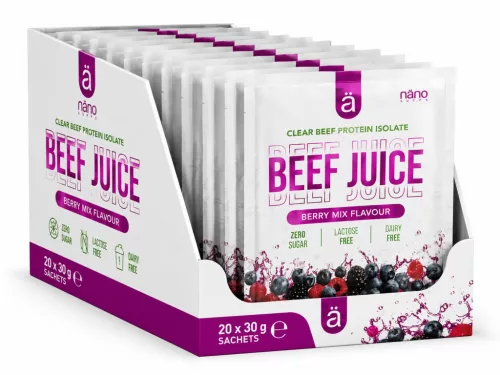Nano Supps Karton Beef Juice Clear Beef Protein Isolate 20x30g