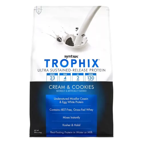 Syntrax Nutrition TROPHIX Ultra Sustained-Release Protein 2270g Cream & Cookies (Sütikrém)