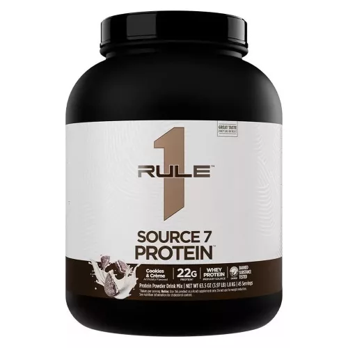 Rule1 Source 7 Protein 1800g Cookies & Créme (Sütikrém)