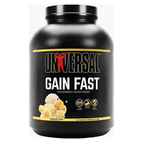 Universal Nutrition Gain Fast 2300g Banana-Split Shake (Banán)