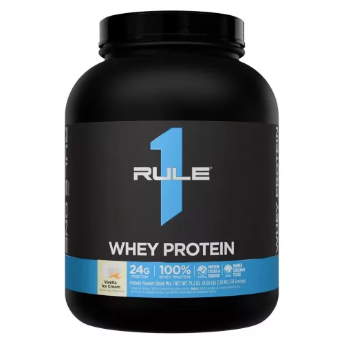 Rule1 Whey Protein 5 LBS 2200g Vanilla Ice Cream (Vanília)