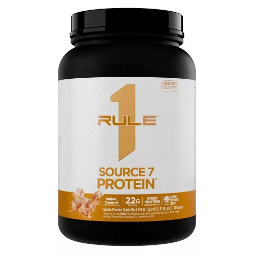 Rule1 Source 7 Protein 900g Salted Caramel (Sós Karamell)