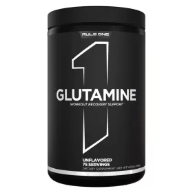 Rule1 Glutamine 398g Unflavored (Ízesítetlen)