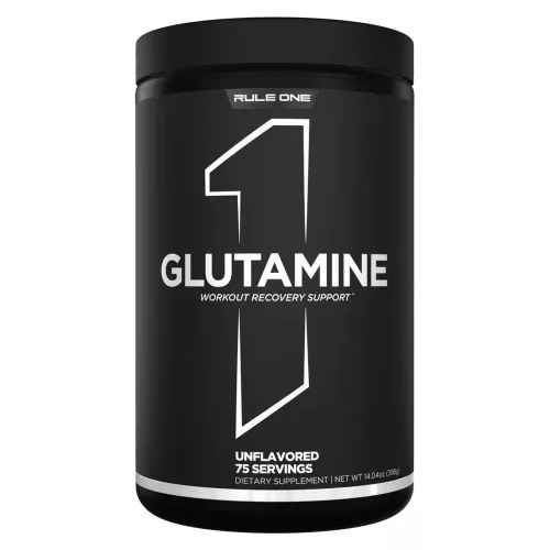 Rule1 Glutamine 398g Unflavored (Ízesítetlen)