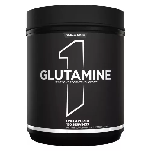 Rule1 Glutamine 689g Unflavored (Ízesítetlen)