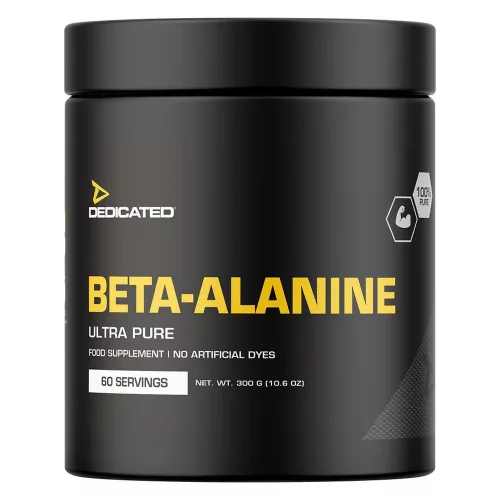 Dedicated Beta-Alanine 300g Unflavored (Ízesítetlen)
