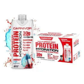   MuscleMeds Karton Carnivor Protein Hydration RTD 12x500ml Rocket Pop (Nyalóka)