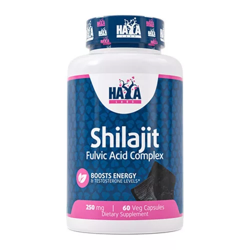 HAYA Labs Shilajit 250mg 60 Veg Caps 60 Kapszula