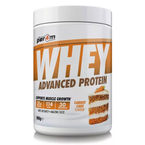 PER4M Nutrition Whey Advanced Protein 900g Carrot Cake (Répa Torta)
