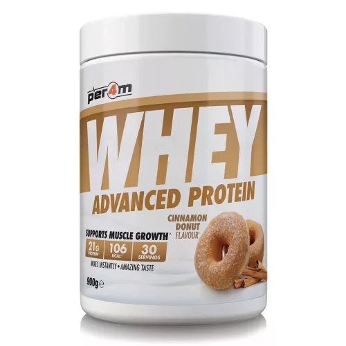 PER4M Nutrition Whey Advanced Protein 900g Cinnamon Donut (Fahéj)