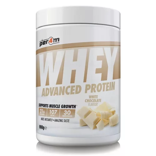 PER4M Nutrition Whey Advanced Protein 900g White Chocolate (Fehér Csokoládé)