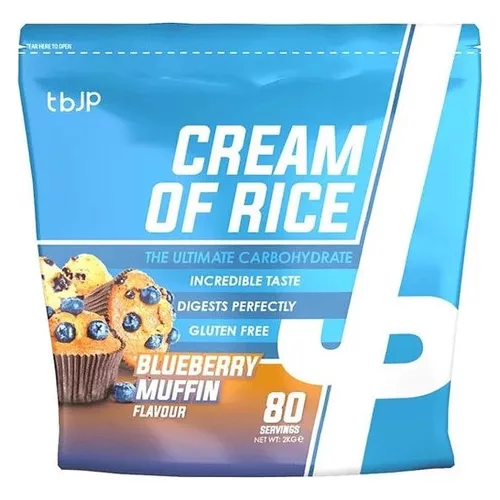 Trained by JP (tbJP) Cream of Rice 2000g Blueberry Muffin (Áfonya Muffin)