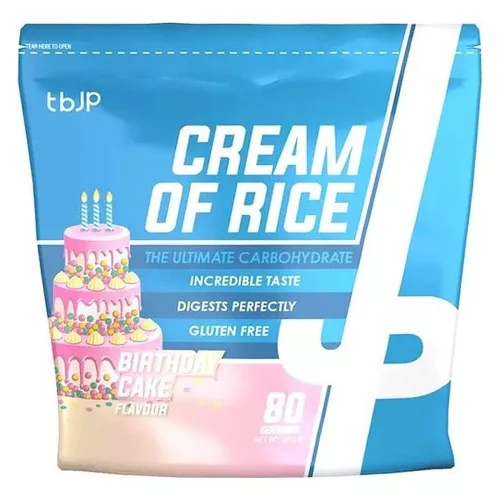 Trained by JP (tbJP) Cream of Rice 2000g Birthday Cake (Születésnapi Torta)
