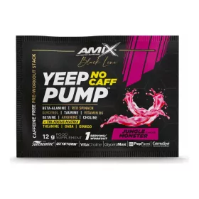 AMIX Amix™ Black Line Yeep Pump No Caff 1 Serving 12g Jungle Monster (Gyümölcs)