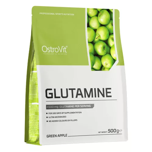 OstroVit Glutamine 500g Green Apple (Zöldalma)