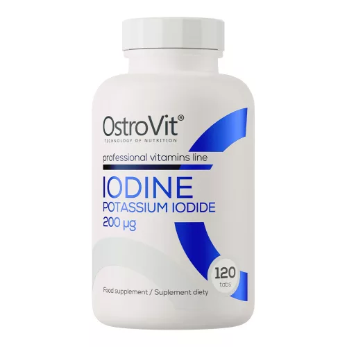 Ostrovit Iodine Potassium Iodine 200ug 120 Tablets 120 Tabletta