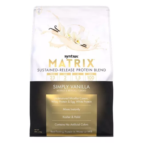 Syntrax Nutrition MATRIX 2270g Simply Vanilla (Vanília)