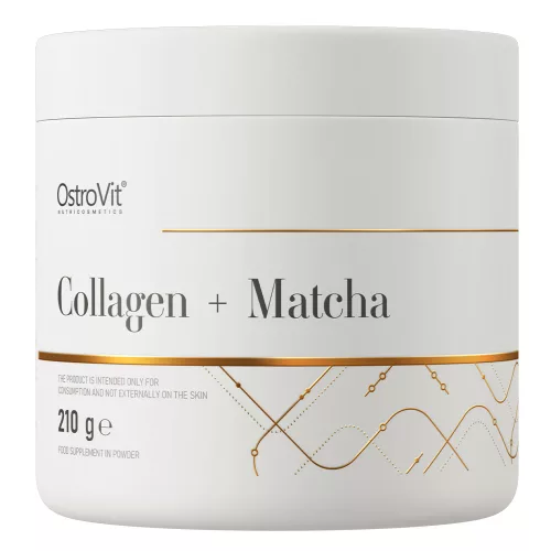 OstroVit Collagen + Matcha 210g Unflavored (Ízesítetlen)