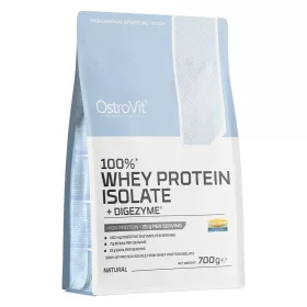   OstroVit 100% Whey Protein Isolate + Digezyme 700g Unflavored (Ízesítetlen)
