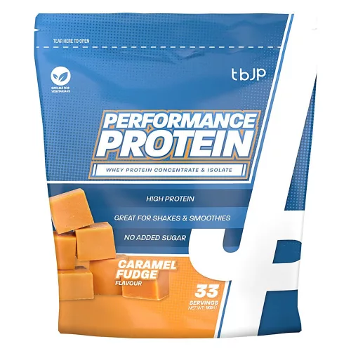 Trained by JP (tbJP) Performance Protein 1000g Caramel Fudge (Karamell)