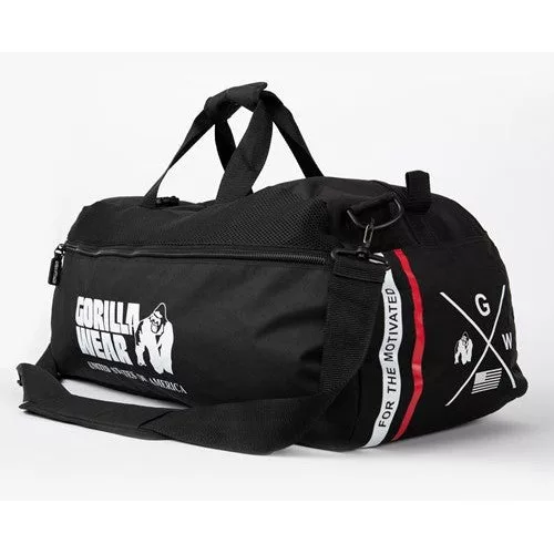 Gorilla Wear Norris Hybrid Gym Bag Black (Fekete) Edzőtáska