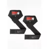 Gorilla Wear Padded Silicone Lifting Straps Black (Fekete) Párnázott Szilikonos Felhúzóheveder