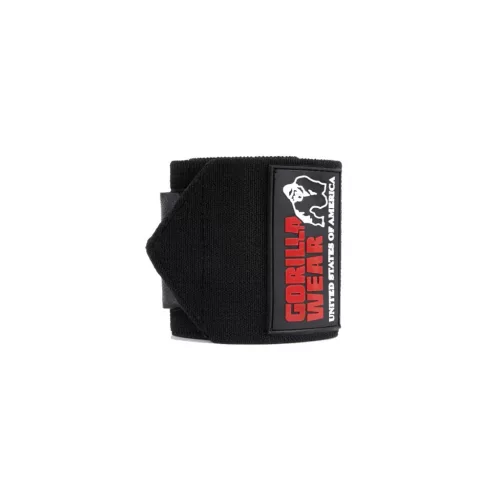 Gorilla Wear Wrist Wraps Ultra Black (Fekete) Csuklószorító