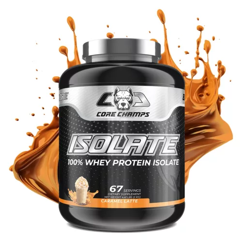 Core Champs Isolate Whey 2000g Caramel Latte (Karamell Latte)
