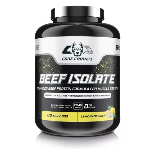 Core Champs Beef Isolate Protein 1800g Lemonade Rush (Limonádé)