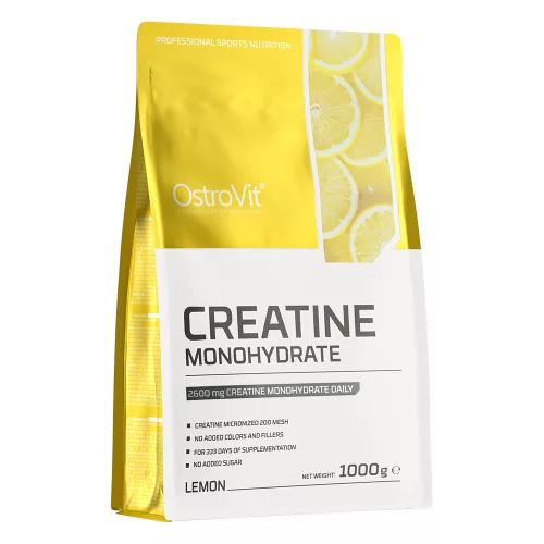 OstroVit Creatine Monohydrate 1000g Lemon (Citrom)