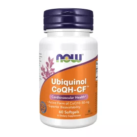 Now Foods Ubiquinol CoQH-CF 60 Softgels 60 Gélkapszula