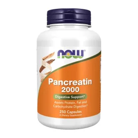 Now Foods Pancreatin 2000 250 Capsules 250 Kapszula