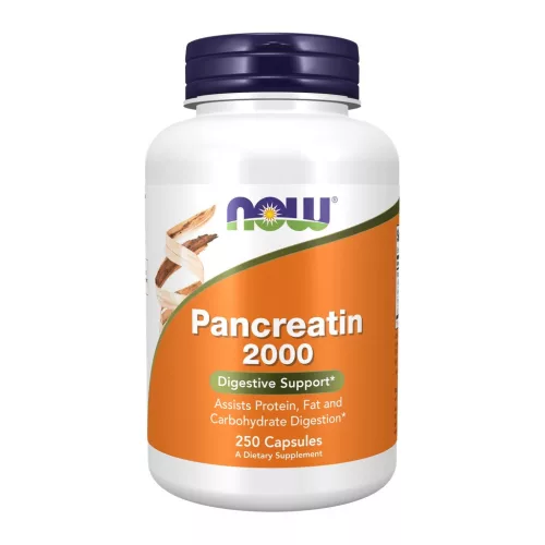 Now Foods Pancreatin 2000 250 Capsules 250 Kapszula