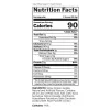 Hivatalos Nutrition Facts (angol)