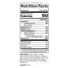 Hivatalos Nutrition Facts (angol)