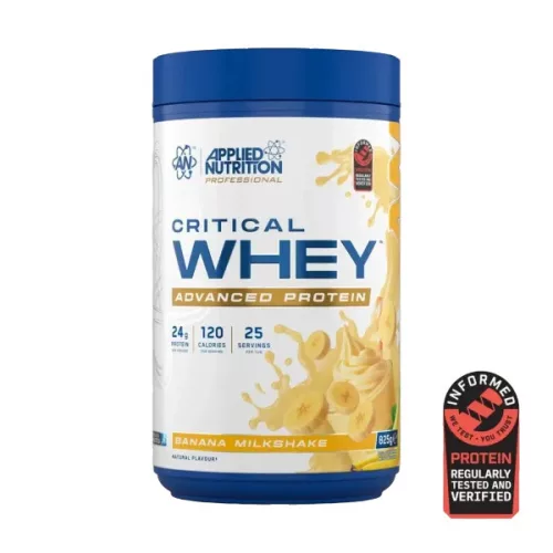 Applied Nutrition Critical Whey 825g Banana Milkshake (Banán)