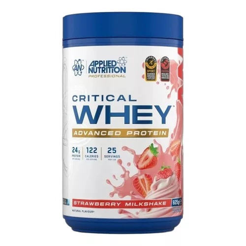 Applied Nutrition Critical Whey 825g Strawberry Milkshake (Eper)