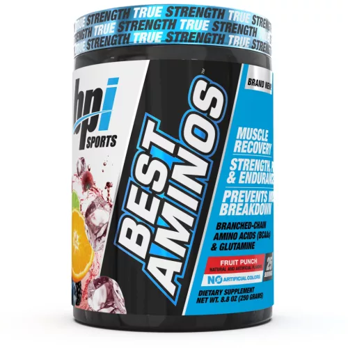 BPI Best Aminos 250g Fruit Punch (Gyümölcspuncs)