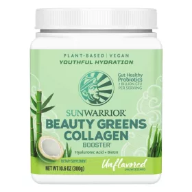 Sunwarrior Beauty Greens Collagen Booster 300g Unflavored (Ízesítetlen)