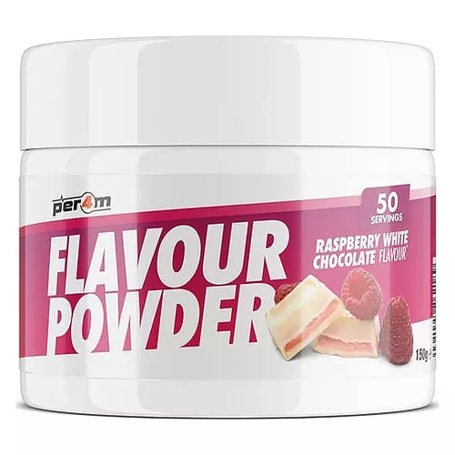 PER4M Nutrition Flavour Powder 150g Raspberry White Chocolate (Málna Fehércsokoládé)
