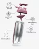 SmartShake Reforce Stainless Steel Mono 900ml Deep Rose (Rózsaszín)
