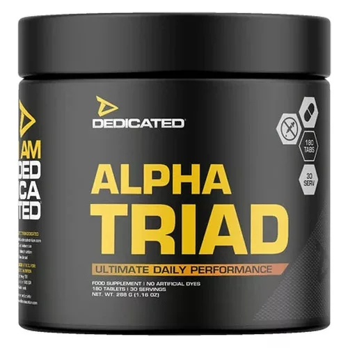 Dedicated Alpha Triad 180 Tablets 180 Tabletta
