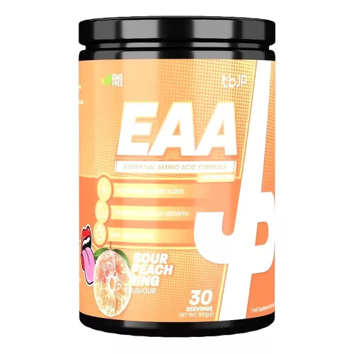 Trained by JP (tbJP) EAA + Hydration 300g Sour Peach Ring (Barack)