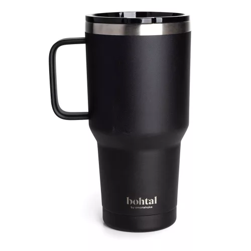 SmartShake Bohtal Insulated Nomad Tumbler 900ml Utazóbögre Black (Fekete)