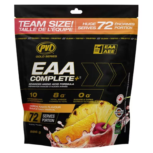 PVL EAA Complete+ 886g Tropical Punch (Trópusi Puncs)