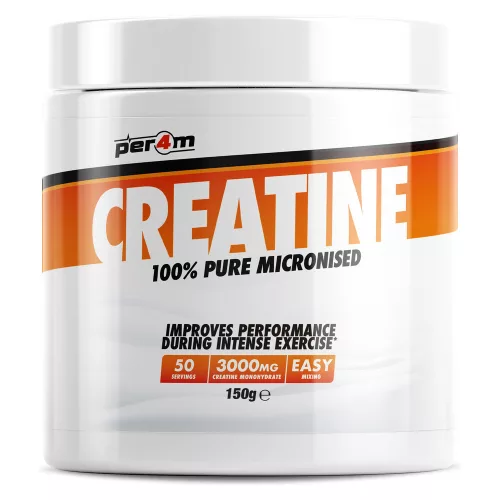 PER4M Nutrition Creatine 100% Pure Micronised 150g Unflavored (Ízesítetlen)